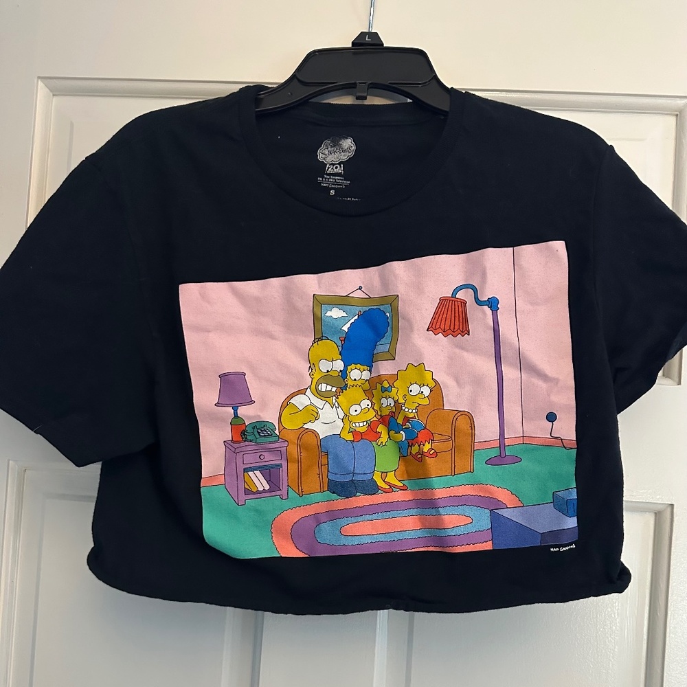 Simpson's Cropped Graphic Tee